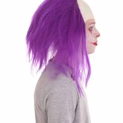 HPO Men's Half Bald Head Funny Men Wig Collections