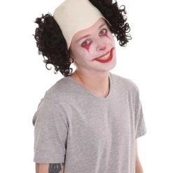 HPO Half Bald Head Curly Men Wig Collection | Premium Breathable Capless Cap Men's