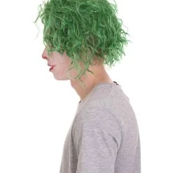 HPO Men's TV Movie Jocker Wig | Green Wigs