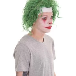 HPO Men's TV Movie Jocker Wig | Green Wigs