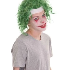 HPO Men's TV Movie Jocker Wig | Green Wigs