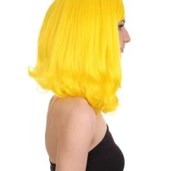 HPO Women's Pageboy Adult Wig | Cosplay Halloween Wig | Premium Breathable Capless Cap