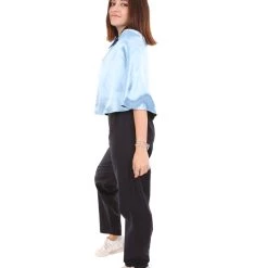 HPO Adult Women's Vampire Cape | Blue & Black Halloween Costume