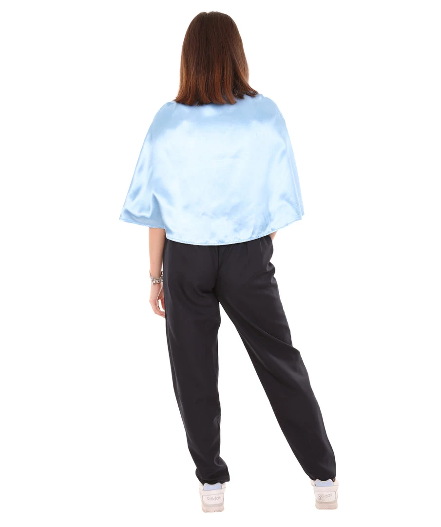 HPO Adult Women's Vampire Cape | Blue & Black Halloween Costume