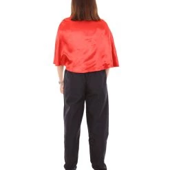 HPO Adult Women's Vampire Cape | Red & Black Halloween Costume