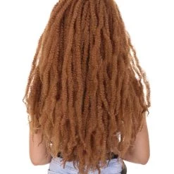 HPO Deluxe Long Locks Womens Wig | Character Cosplay Halloween Wig | Premium Breathable Capless Cap