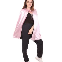 HPO Adult Women's Reversible Vampire Cape Costume | Multiple Color Option Halloween Costume