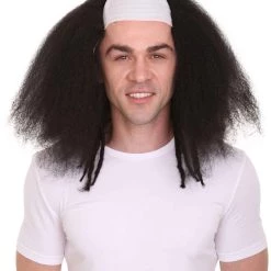 HPO Bald Clown Mens Wig | Multiple Color Choice Men's