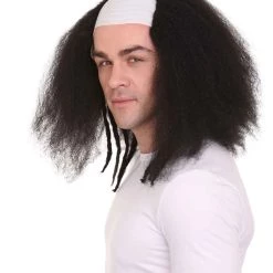 HPO Bald Clown Mens Wig | Multiple Color Choice Men's