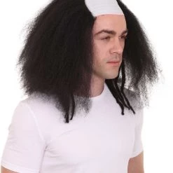 HPO Bald Clown Mens Wig | Multiple Color Choice Men's