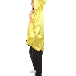 HPO Adult Women's Reversible Hooded Short Cape Costume | Multiple Color Option Halloween Costume