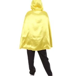 HPO Adult Women's Reversible Hooded Short Cape Costume | Multiple Color Option Halloween Costume