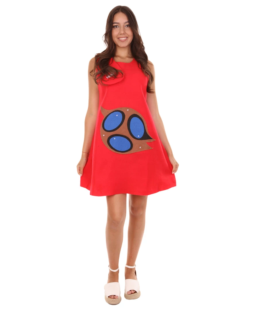 FLAGWIGS Adult Women's Celebratory Russian Flag Costume | Patriotic Cosplay Costume