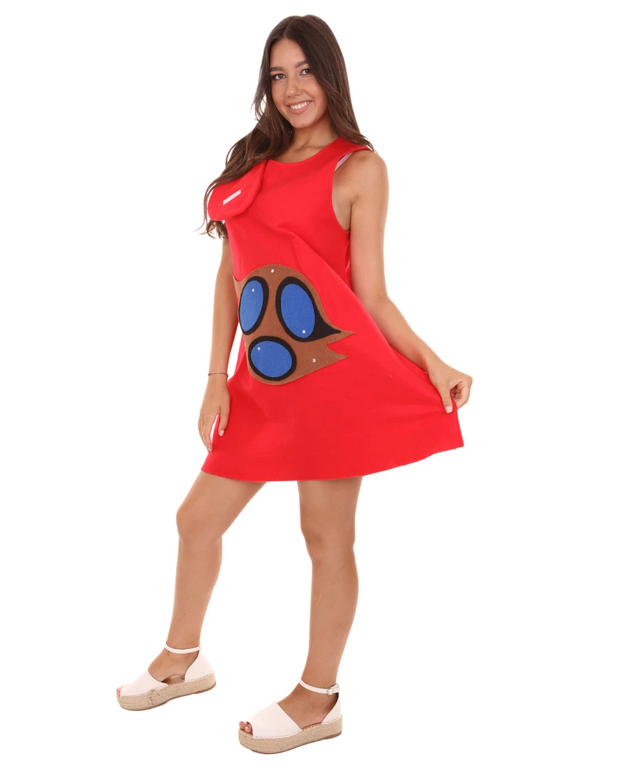 FLAGWIGS Adult Women's Celebratory Russian Flag Costume | Patriotic Cosplay Costume