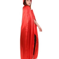 HPO Adult Women's Hooded Cape Costume | Multiple Color Options Cosplay Costume