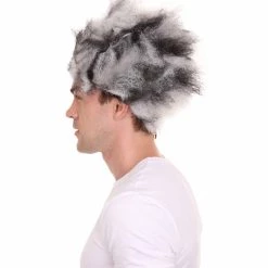 HPO Musical Mens Wig | CATS Cosplay Two-toned Wig | Premium Breathable Capless Cap