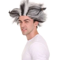HPO Musical Mens Wig | CATS Cosplay Two-toned Wig | Premium Breathable Capless Cap