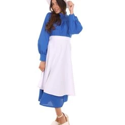 HPO Adult Women's Anime Dress Costume | Blue Cosplay Costume