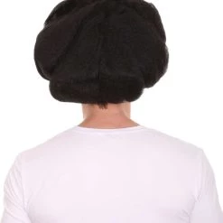 HPO Hot Dog Men's Wig | Black TV/Movie Wigs | Premium Breathable Capless Cap