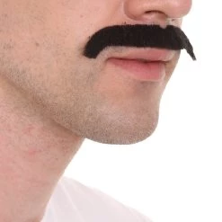 HPO Freddie Mercury | Men's Long Black Bohemian Rapsody Freddie Mercury Mustache