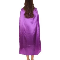HPO Adult Women's Costume For Cosplay Game Of Thrones Dragon Queen Lt Purple Dress With Cloak
