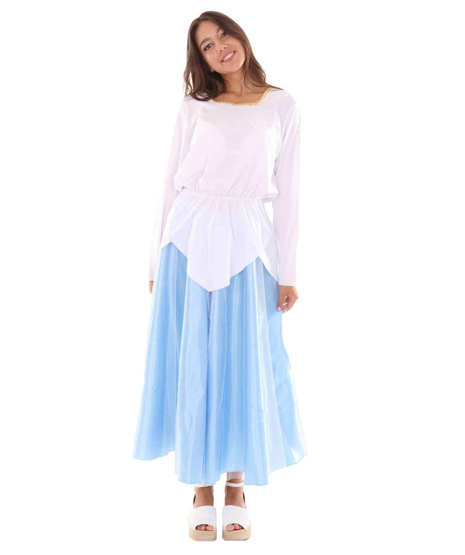 HPO Adult Women's Carton Costume | White Cosplay Costume