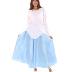 HPO Adult Women's Carton Costume | White Cosplay Costume
