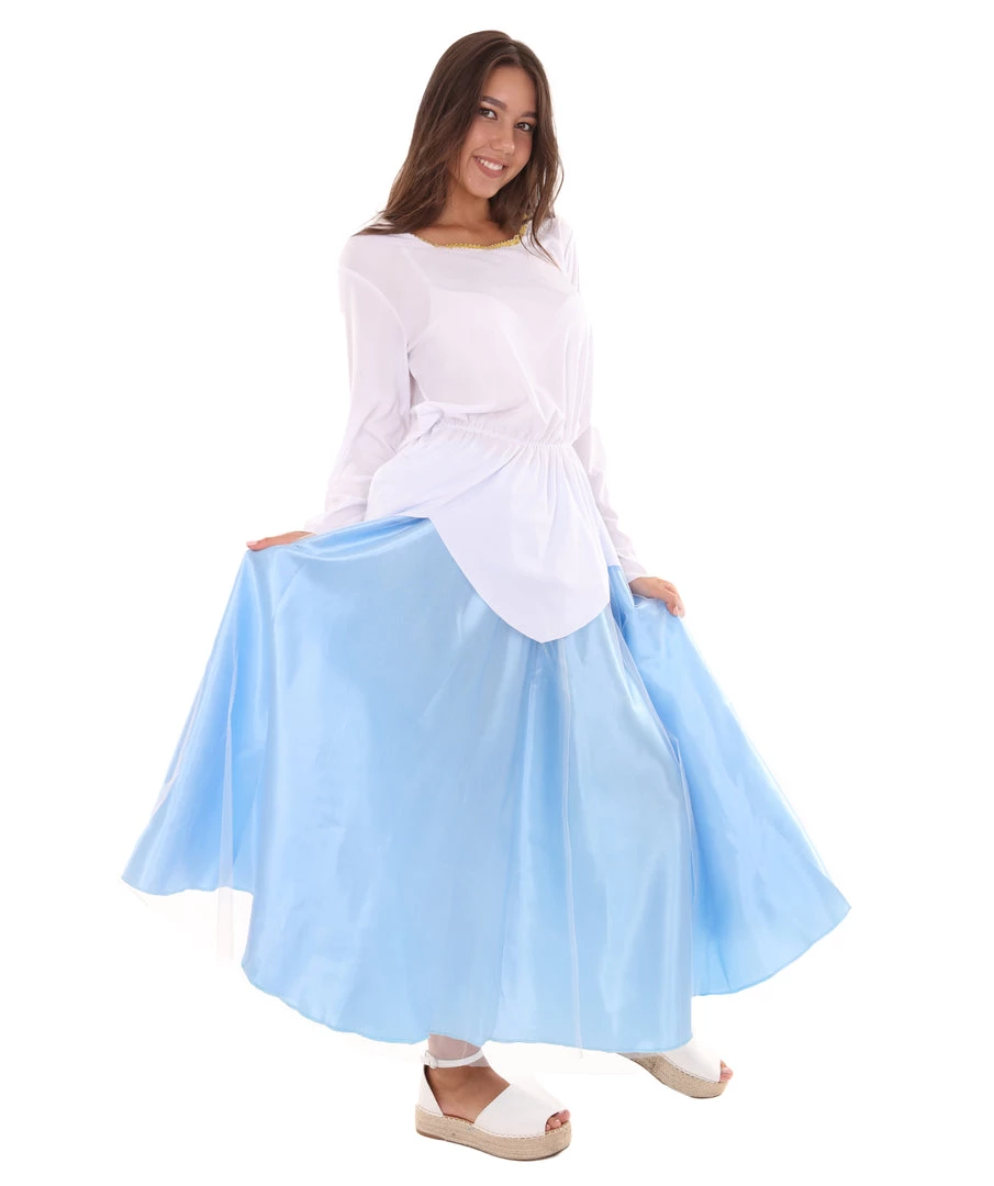 HPO Adult Women's Carton Costume | White Cosplay Costume