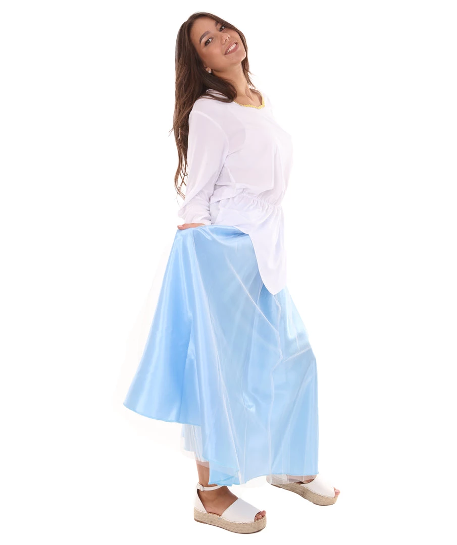 HPO Adult Women's Carton Costume | White Cosplay Costume