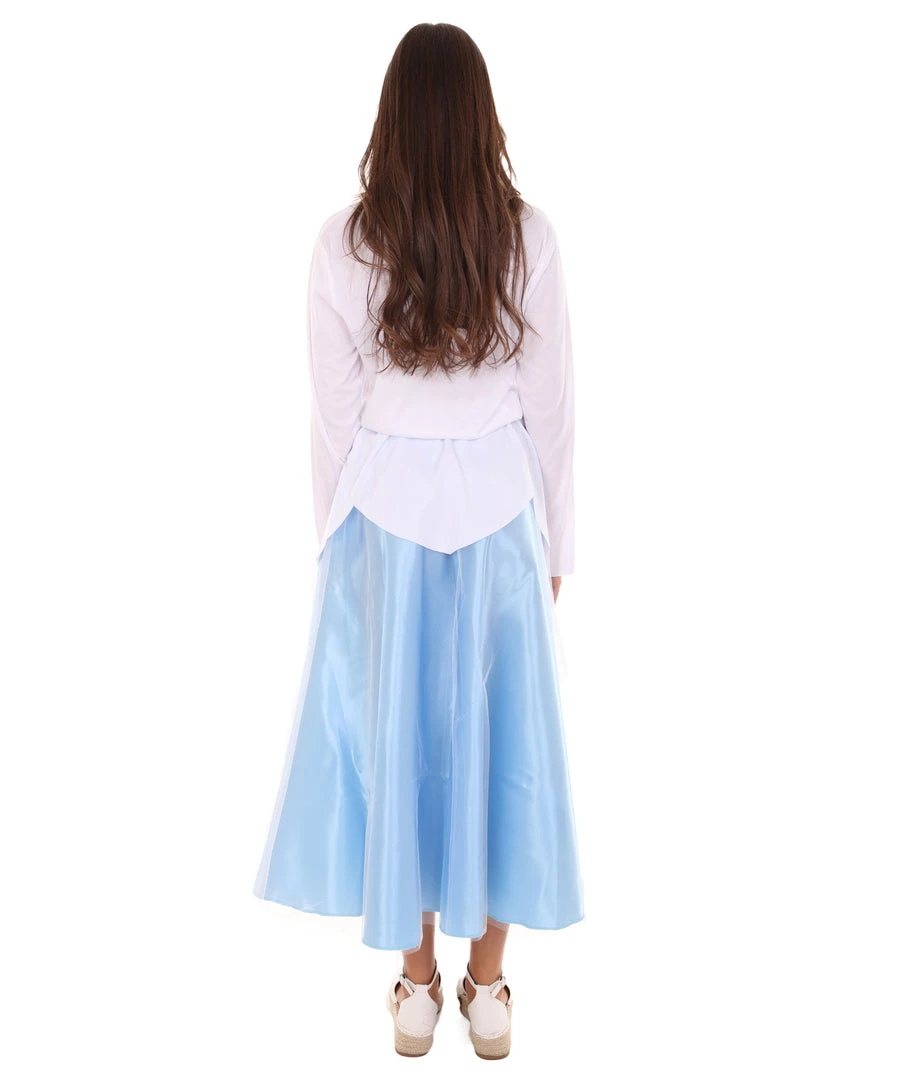 HPO Adult Women's Carton Costume | White Cosplay Costume