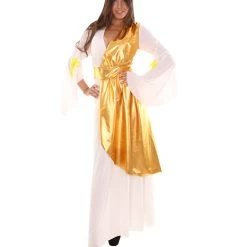 HPO Adult Women's Greek Goddess Costume | White Cosplay Costume