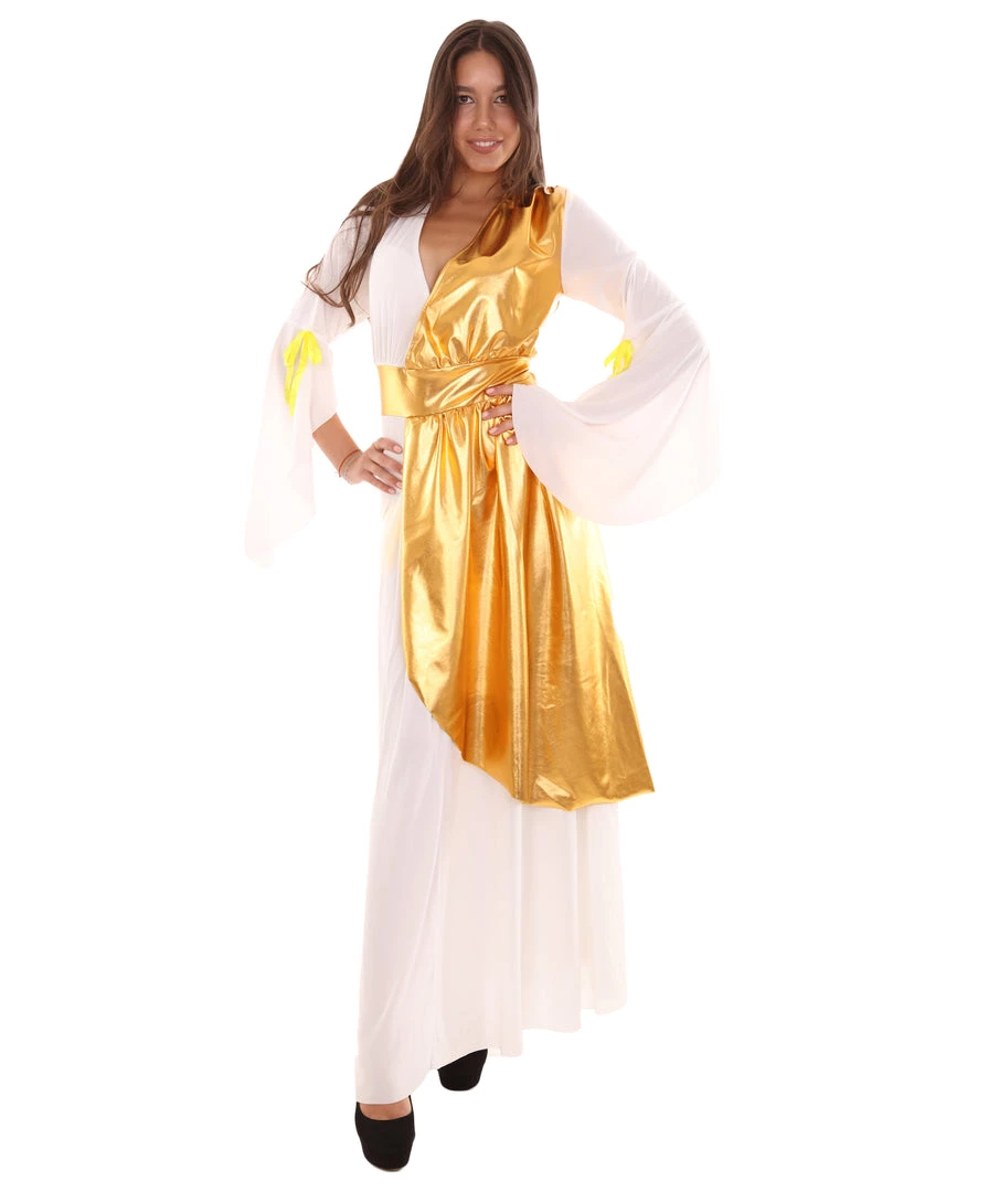 HPO Adult Women's Greek Goddess Costume | White Cosplay Costume