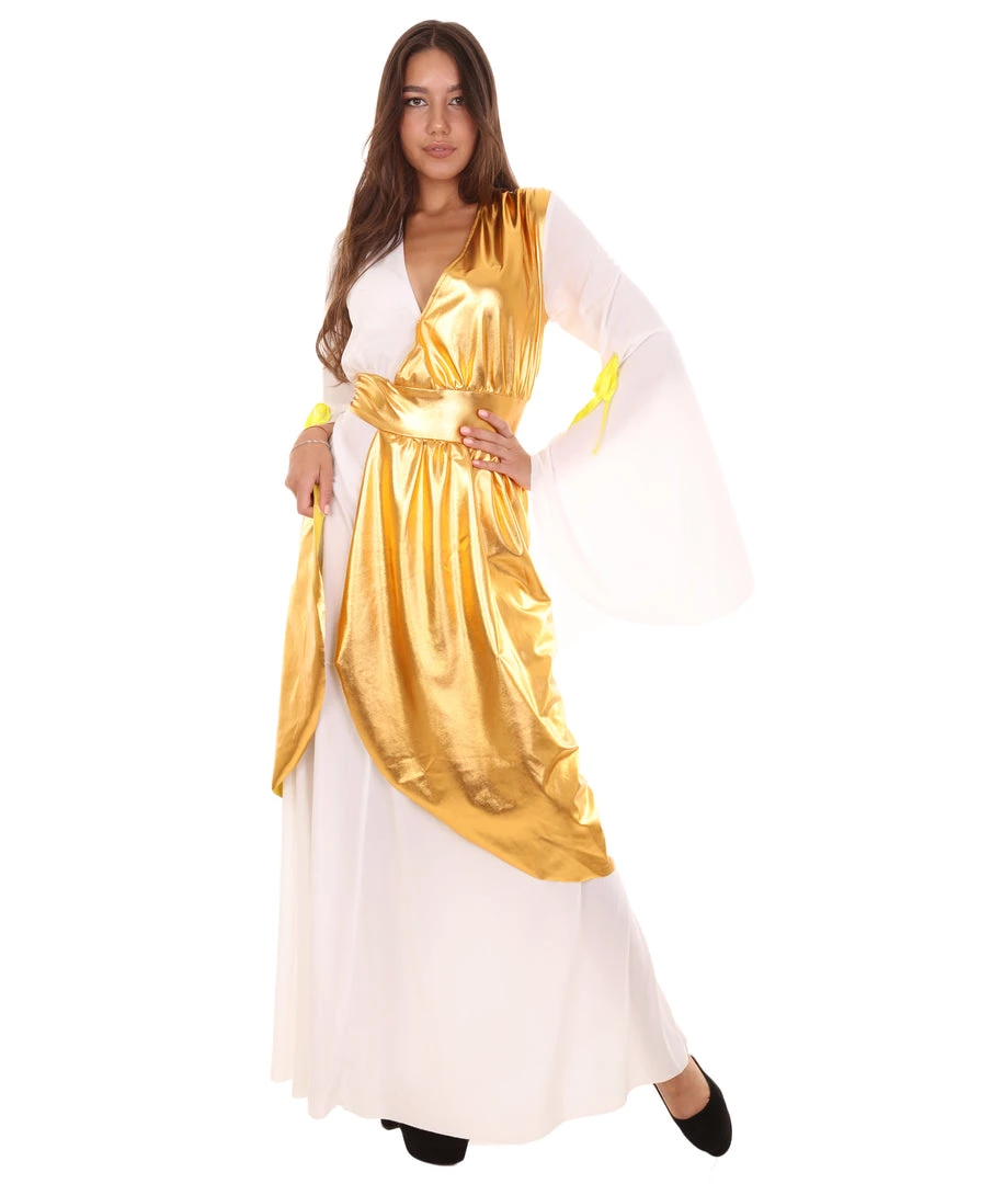HPO Adult Women's Greek Goddess Costume | White Cosplay Costume