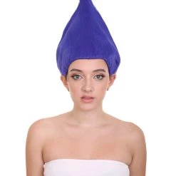HPO Women's Dwarf Wigs Collections | Cosplay Trolls Style Wigs | Premium Breathable Capless Cap