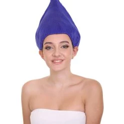 HPO Women's Dwarf Wigs Collections | Cosplay Trolls Style Wigs | Premium Breathable Capless Cap