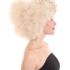 HPO Womens Drag Wig | Blonde Celebrity Wigs | Premium Breathable Capless Cap Women's