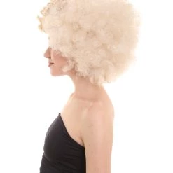 HPO Womens Drag Wig | Blonde Celebrity Wigs | Premium Breathable Capless Cap Women's