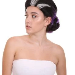 HPO Women's Movie Womens Animation Cosplay Wig | Grandmother TV/Movie Wigs | Premium Breathable Capless Cap