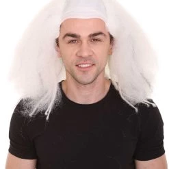 HPO Bald Clown Mens Wig | Multiple Color Choice Men's