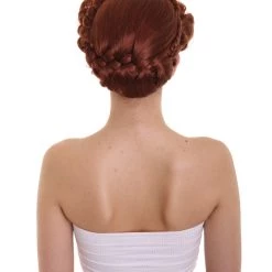 HPO Women's Womens Mary Queen Of Scots Mary Stuart Wig | Brown TV/Movie Wigs | Premium Breathable Capless Cap