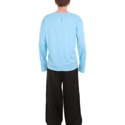 HPO Adult Men's Valentine's Day Falling In Love Long Sleeve Costumes | Lt. Blue Cosplay Costume