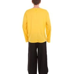 HPO Adult Men's Valentine's Day Falling In Love Long Sleeve Costumes | Yellow Cosplay Costume