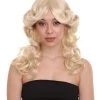 HPO Women's 70's Angel Womens Wig | Blonde Retro Wig | Premium Breathable Capless Cap