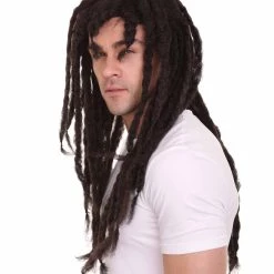 HPO Pirate Jack Wig | Black Cosplay Wig | Premium Breathable Capless Cap Kids