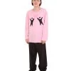 HPO Adult Men's Valentine's Day Falling In Love Long Sleeve Costumes | Lt. Pink Cosplay Costume