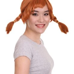 HPO Famous Braid Womens Wig | Sexy Cosplay Party Halloween Wig | Premium Breathable Capless Cap Women's