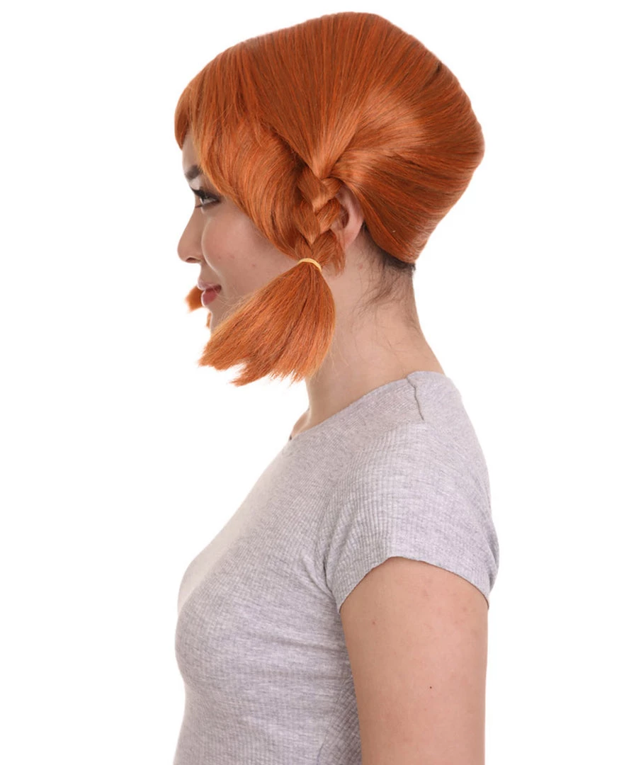 HPO Famous Braid Womens Wig | Sexy Cosplay Party Halloween Wig | Premium Breathable Capless Cap Women's