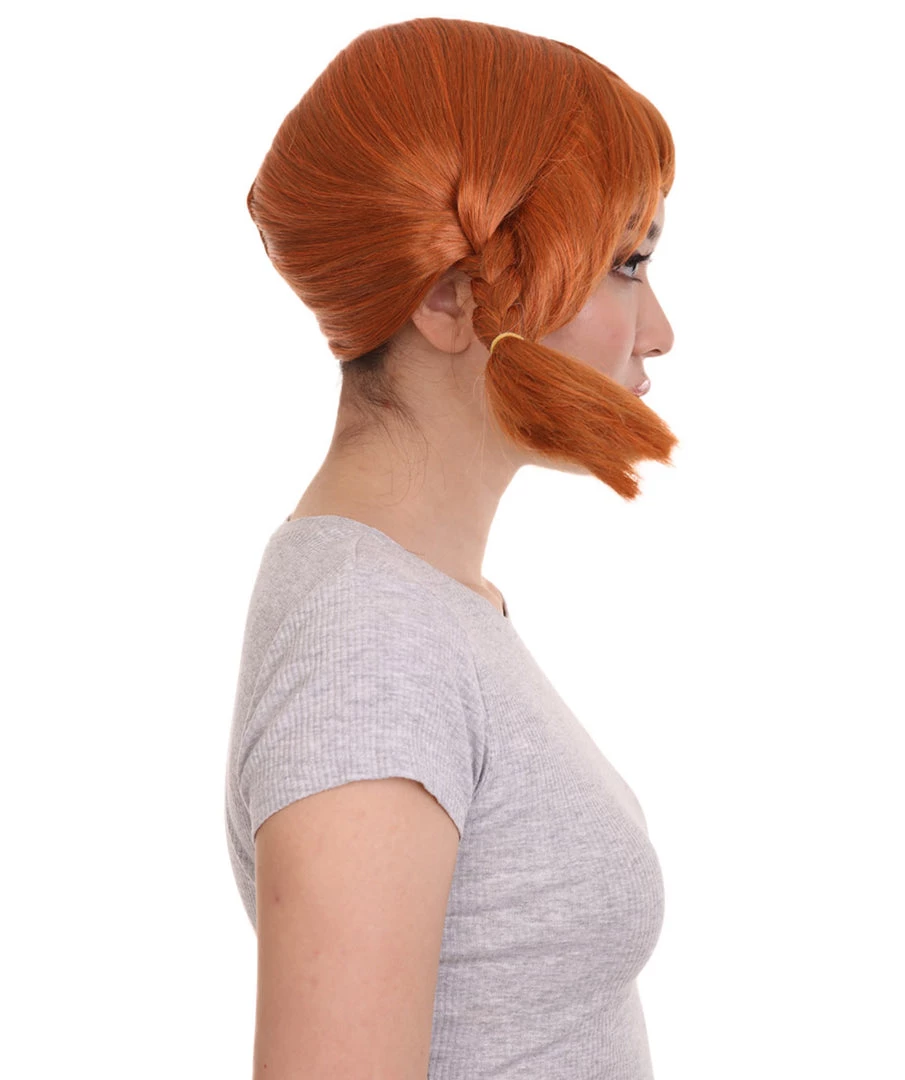 HPO Famous Braid Womens Wig | Sexy Cosplay Party Halloween Wig | Premium Breathable Capless Cap Women's