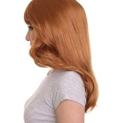 HPO Home For Peculiar Children Olive Wig | TV/Movie Cosplay Halloween Gold Wig | Premium Breathable Capless Cap Women's