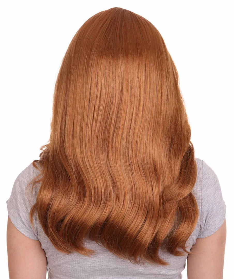 HPO Home For Peculiar Children Olive Wig | TV/Movie Cosplay Halloween Gold Wig | Premium Breathable Capless Cap Women's